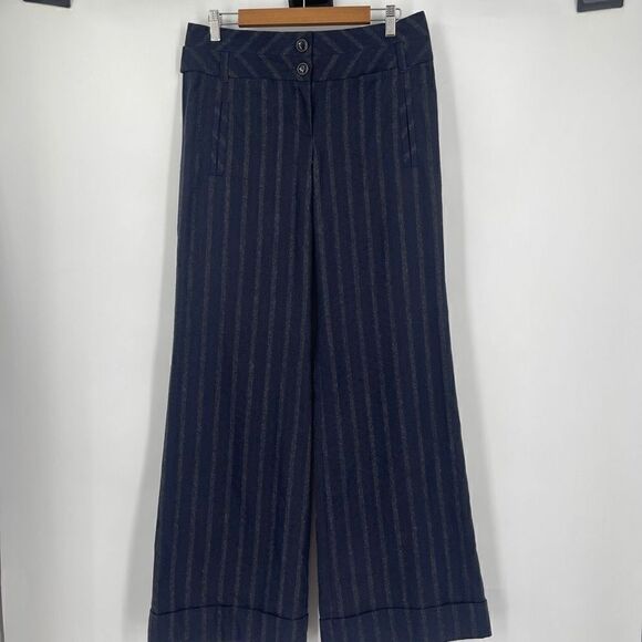 Anthropologie Leifsdittir Striped Trousers  - Picture 1 of 9